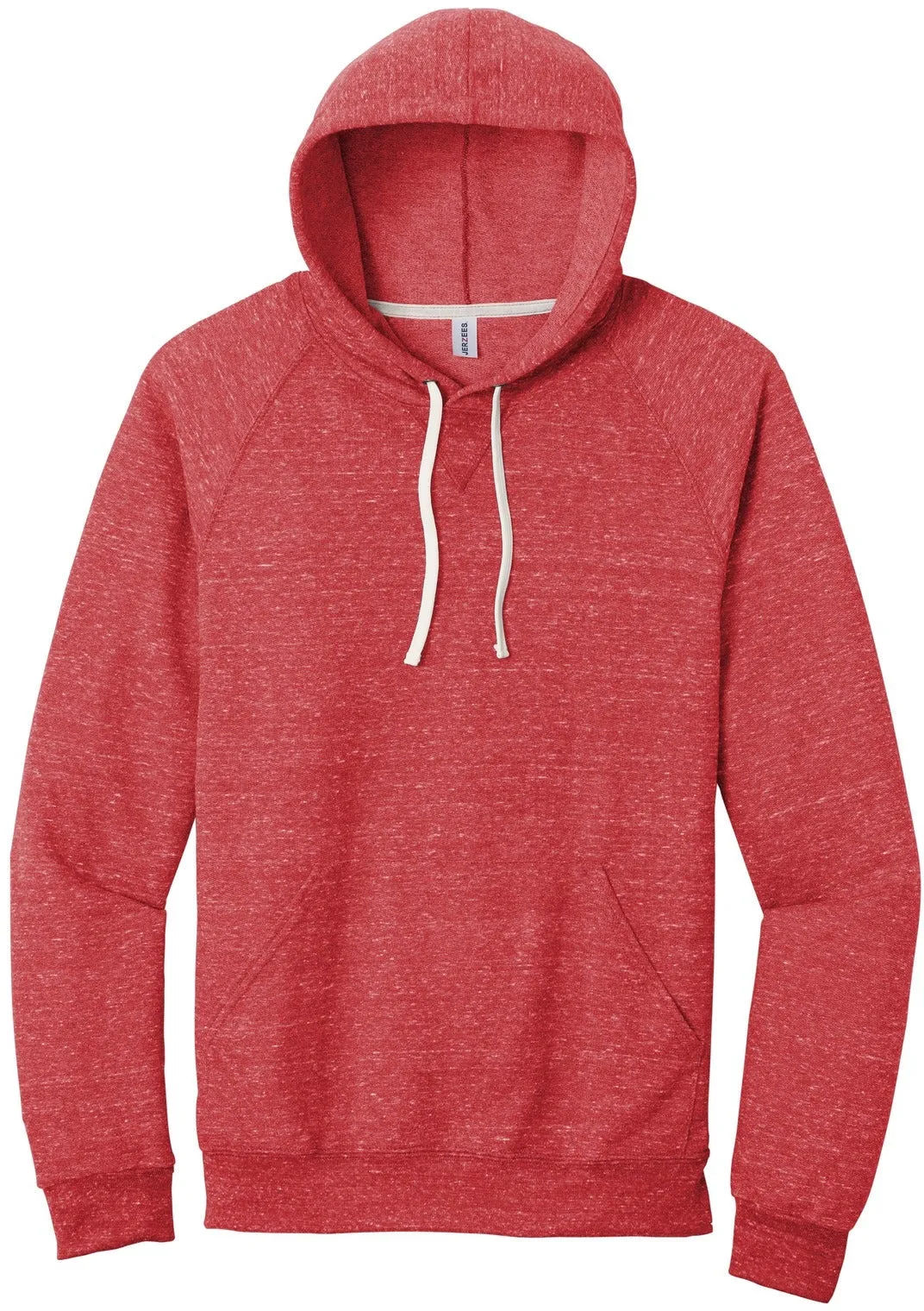 JerzeesSnow Heather French Terry Raglan Hoodie
