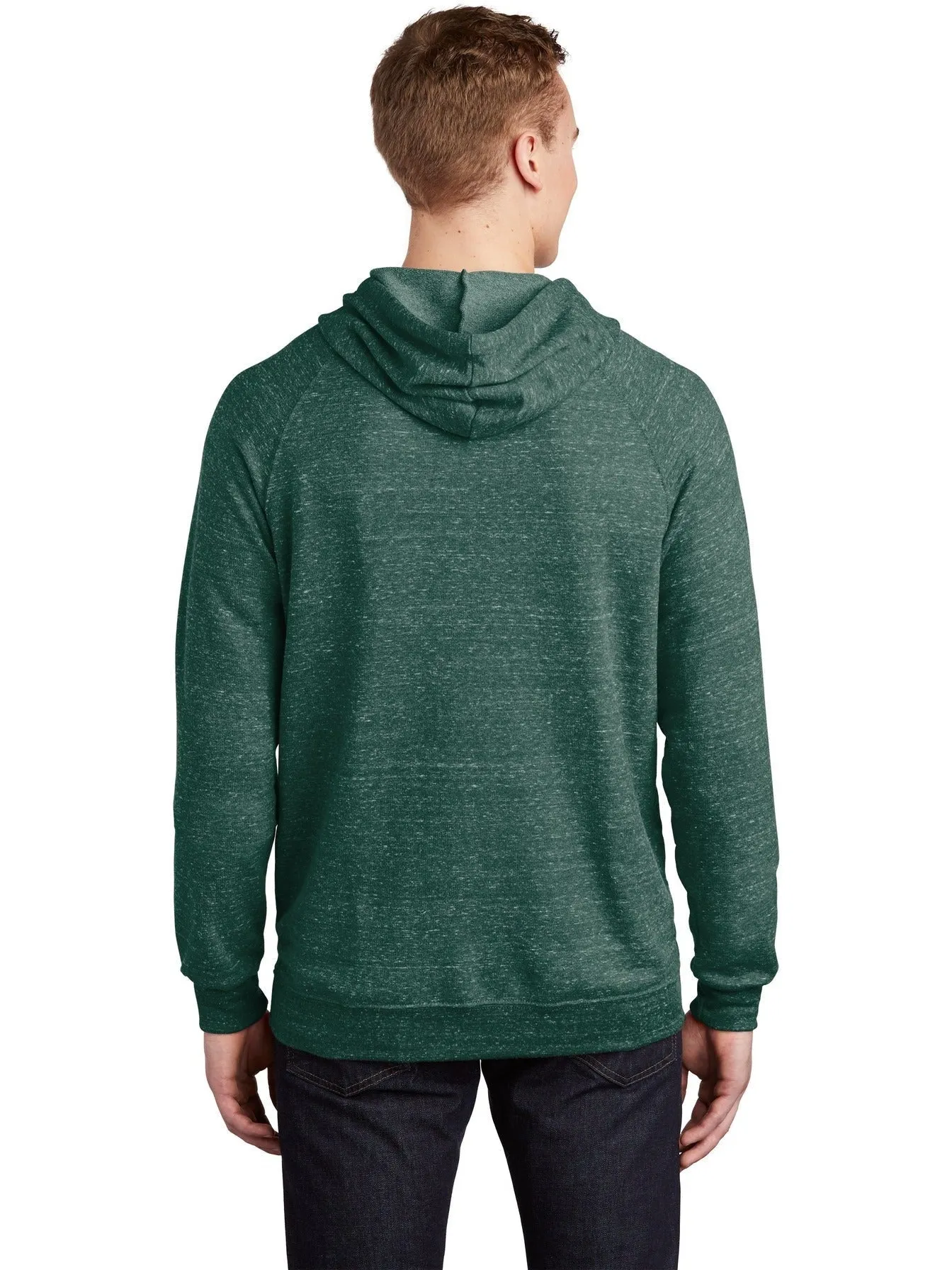JerzeesSnow Heather French Terry Raglan Hoodie
