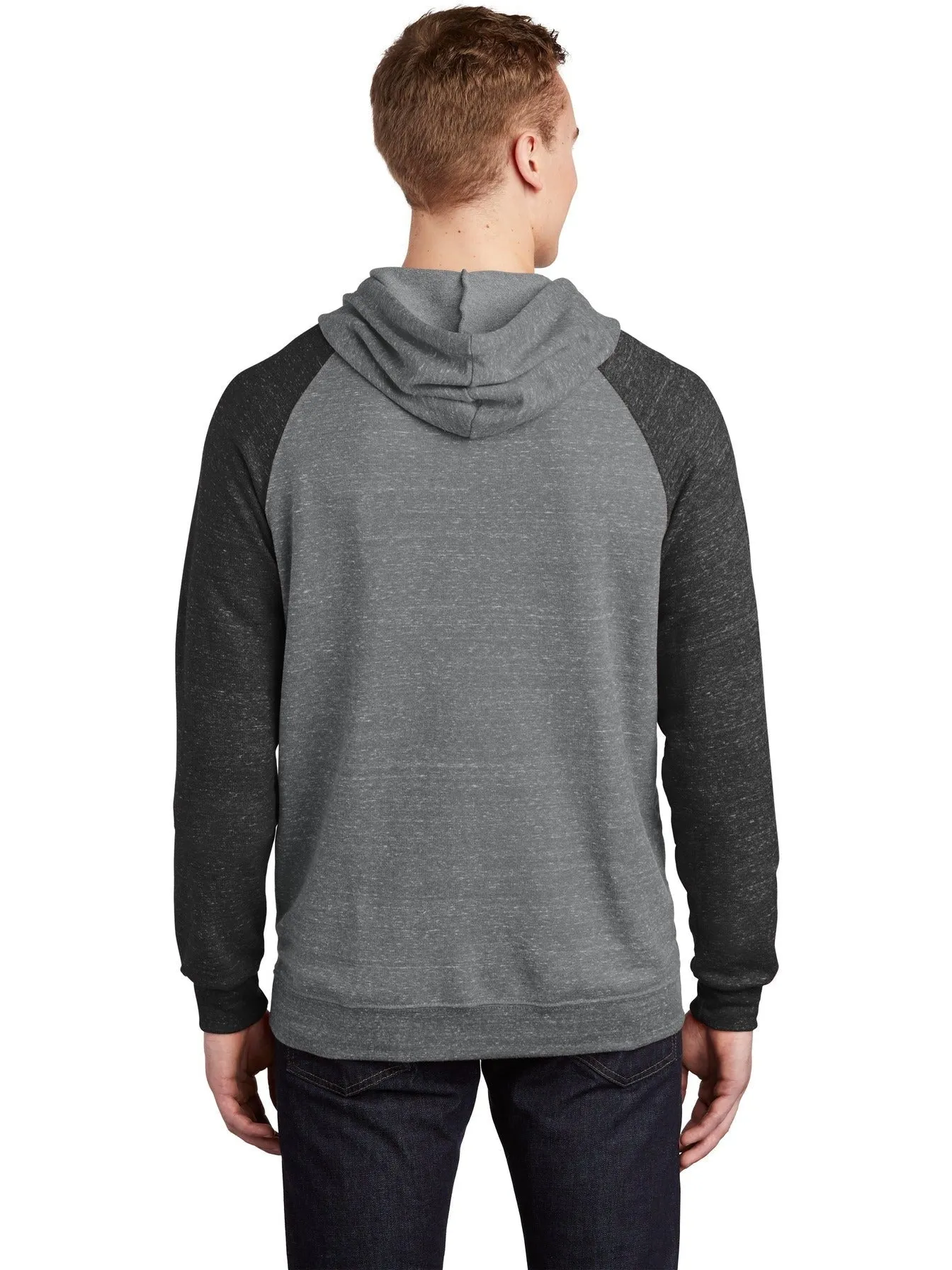 JerzeesSnow Heather French Terry Raglan Hoodie