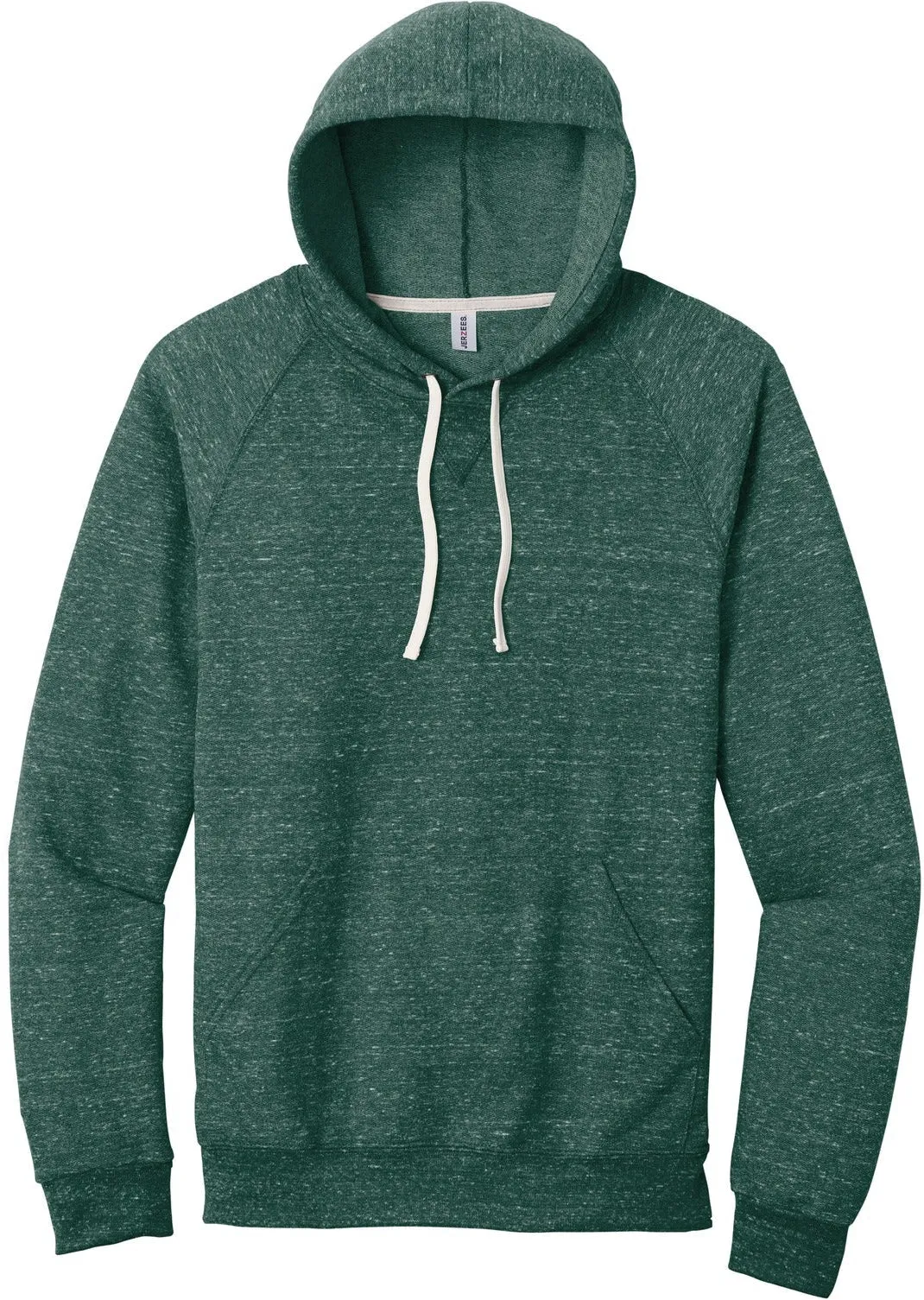 JerzeesSnow Heather French Terry Raglan Hoodie