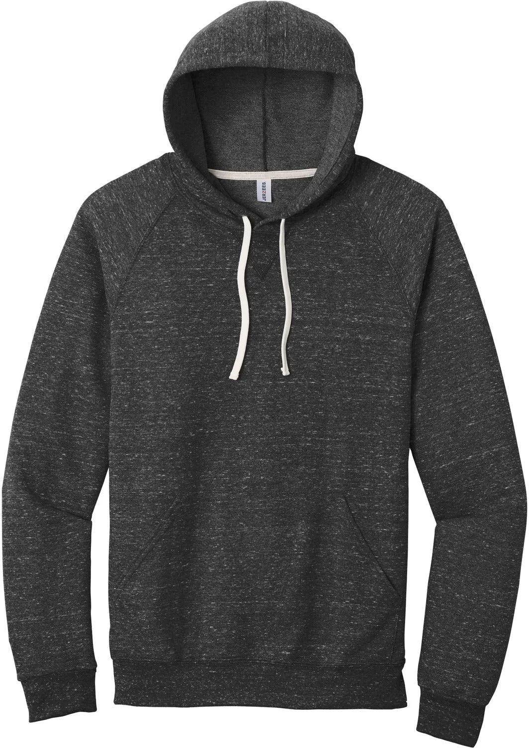 JerzeesSnow Heather French Terry Raglan Hoodie