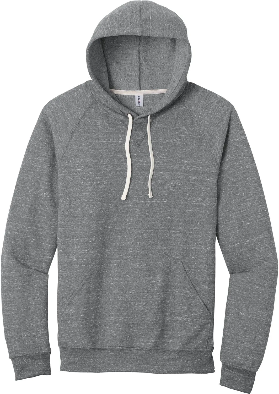 JerzeesSnow Heather French Terry Raglan Hoodie