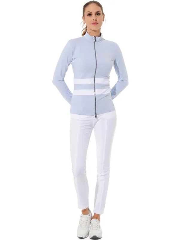 MDC Full Zip Jacket  - Cloud/White