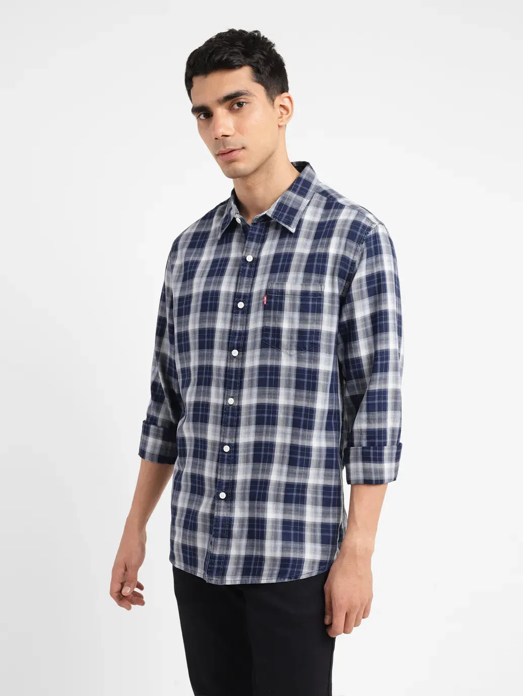Men's Checkered Slim Fit Shirt LEVI'S