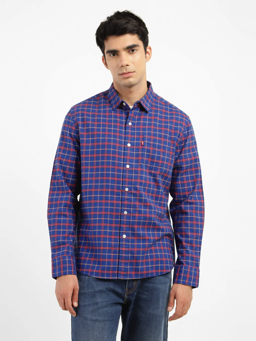 Men's Checkered Slim Fit Shirt LEVI'S