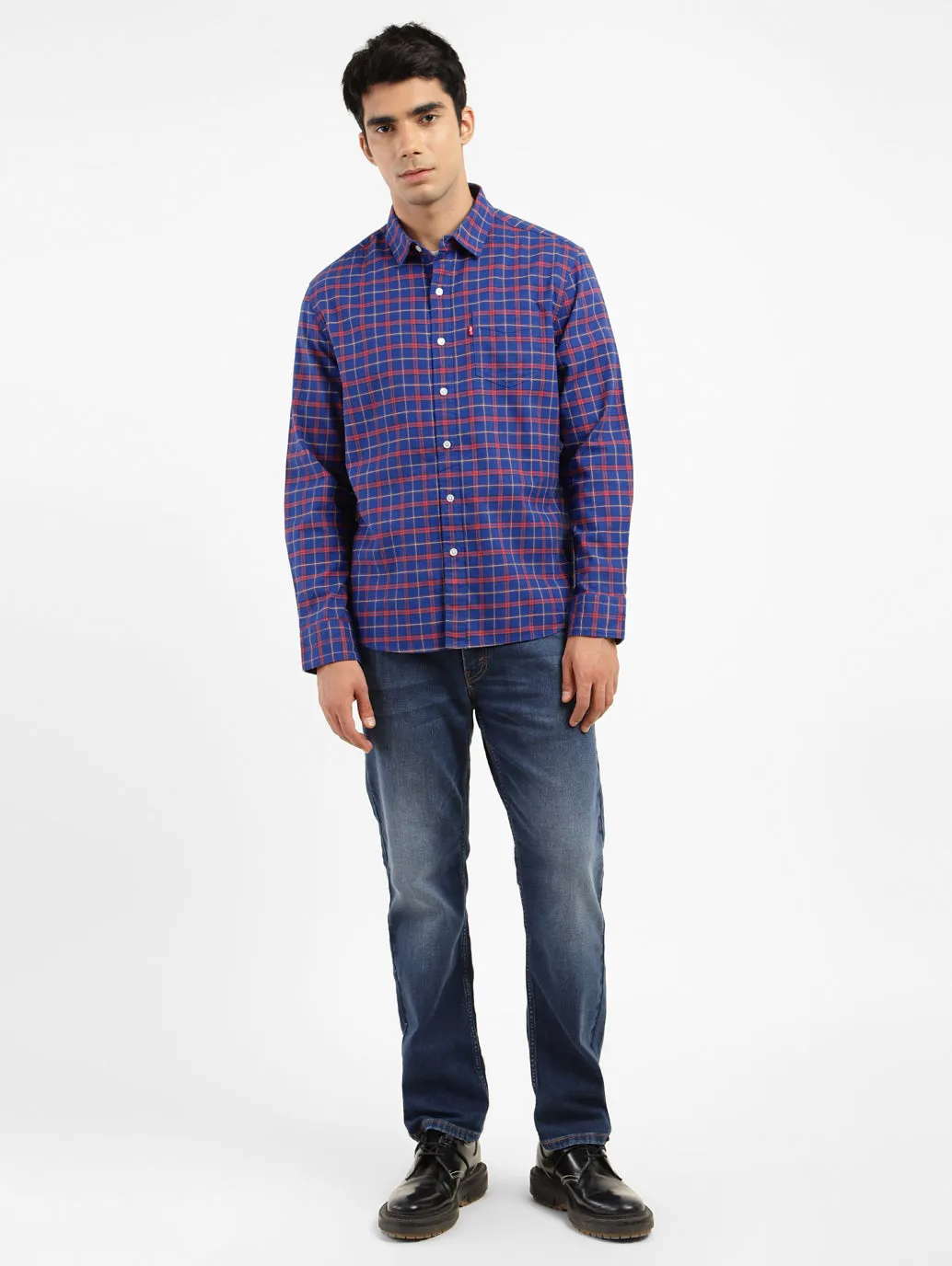 Men's Checkered Slim Fit Shirt LEVI'S