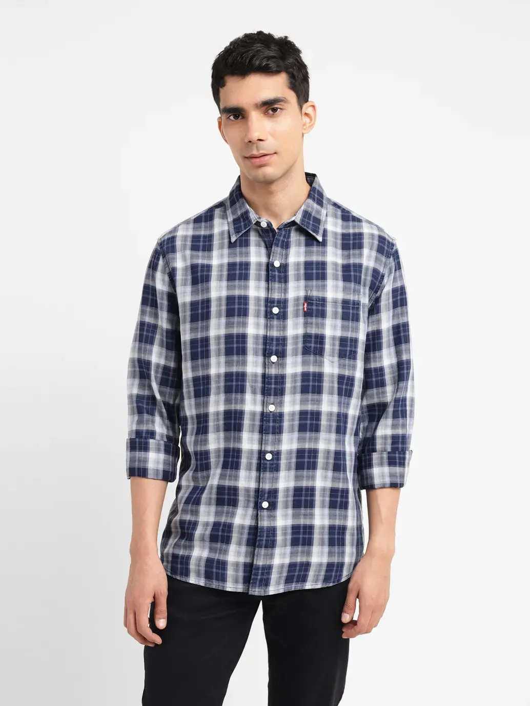 Men's Checkered Slim Fit Shirt LEVI'S