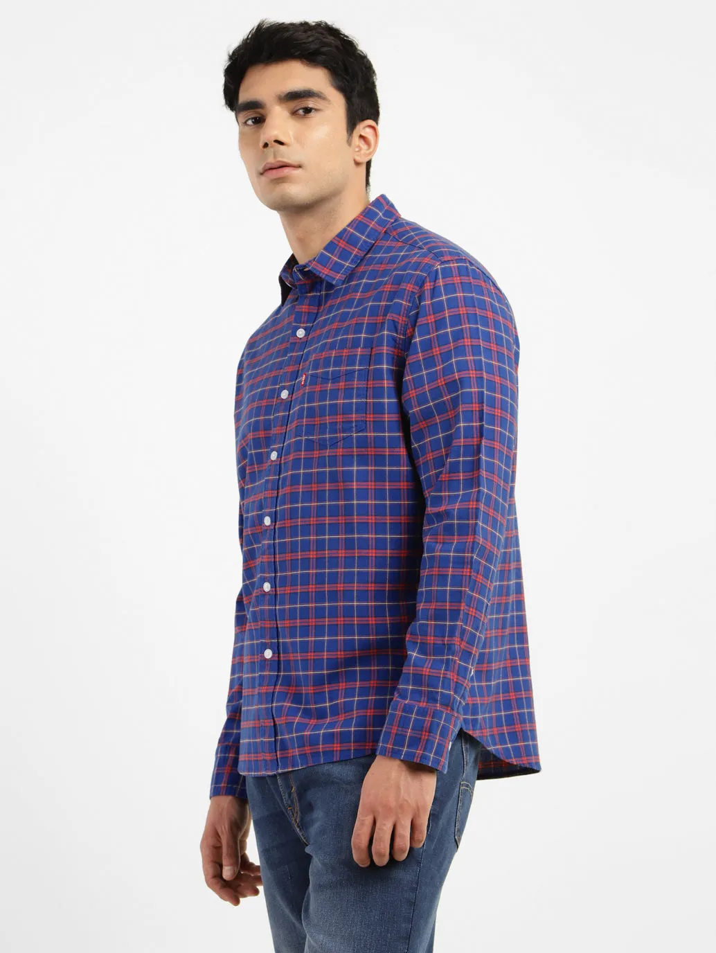 Men's Checkered Slim Fit Shirt LEVI'S
