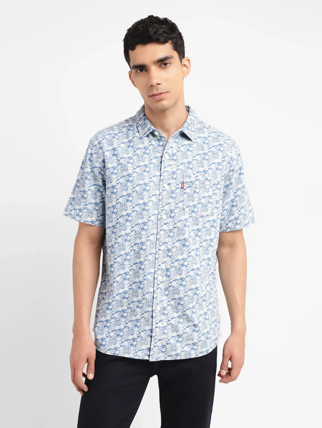 Men's Floral Print Slim Fit Shirt LEVI'S