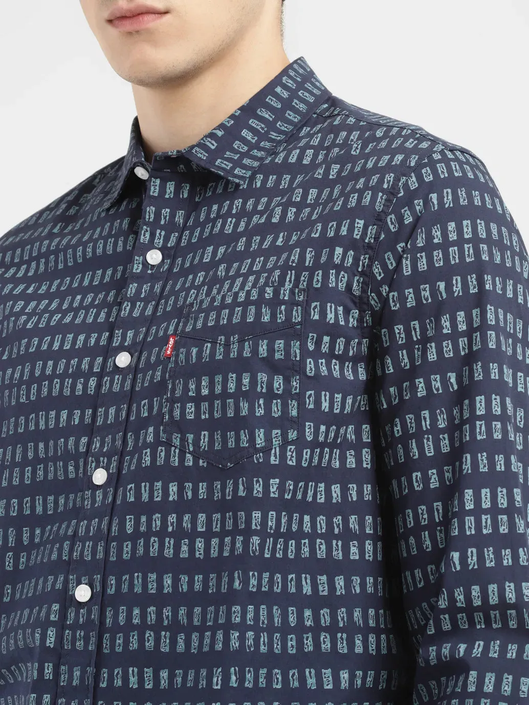 Men's Print Slim Fit Shirt LEVI'S