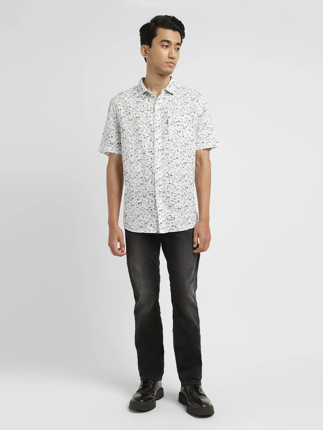 Men's Printed Slim Fit Shirt LEVI'S