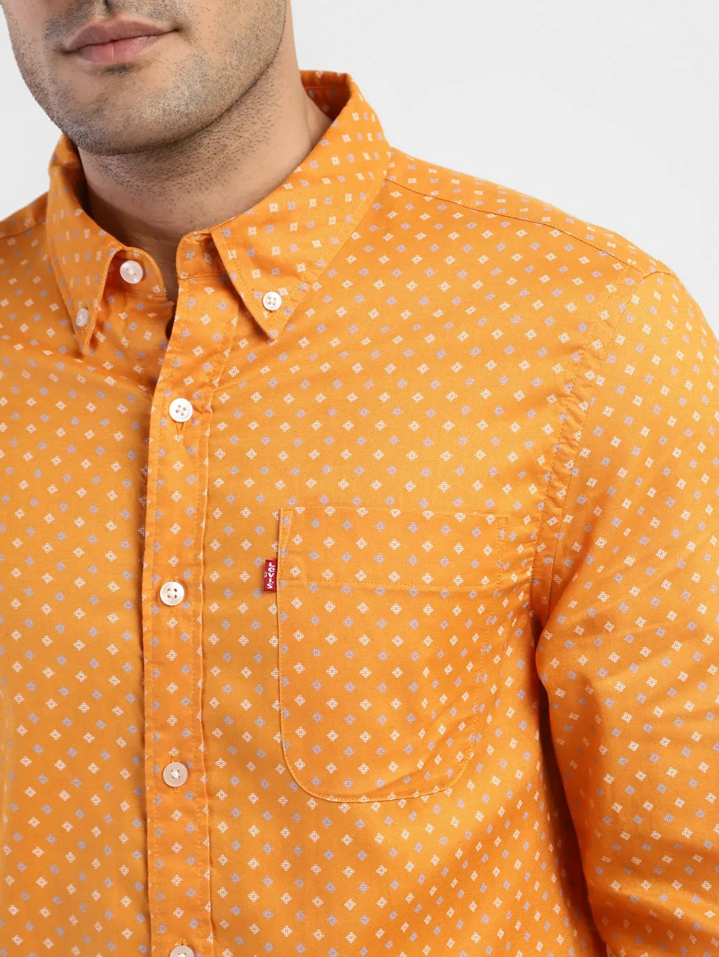 Men's Printed Slim Fit Shirt LEVI'S