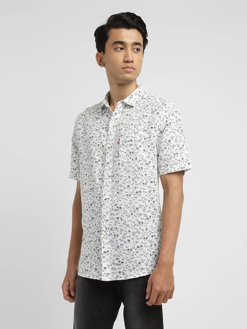 Men's Printed Slim Fit Shirt LEVI'S