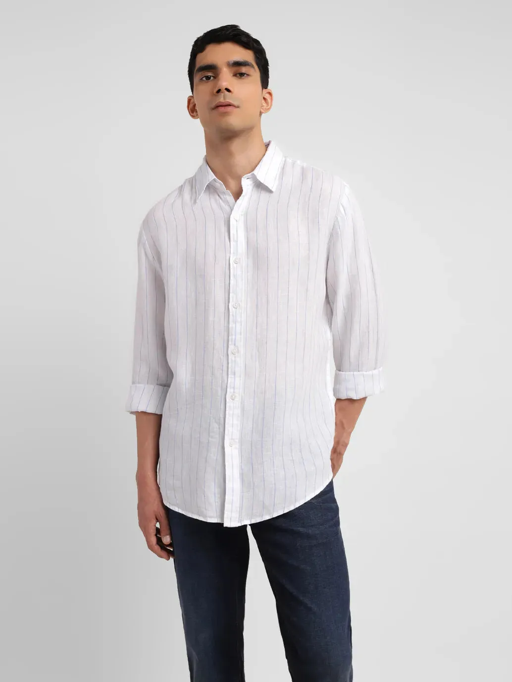 Men's Striped Slim Fit Shirt LEVI'S