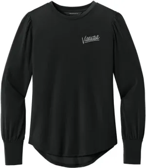 Mercer Mettle Ladies Stretch Jersey Long Sleeve Blouson Top