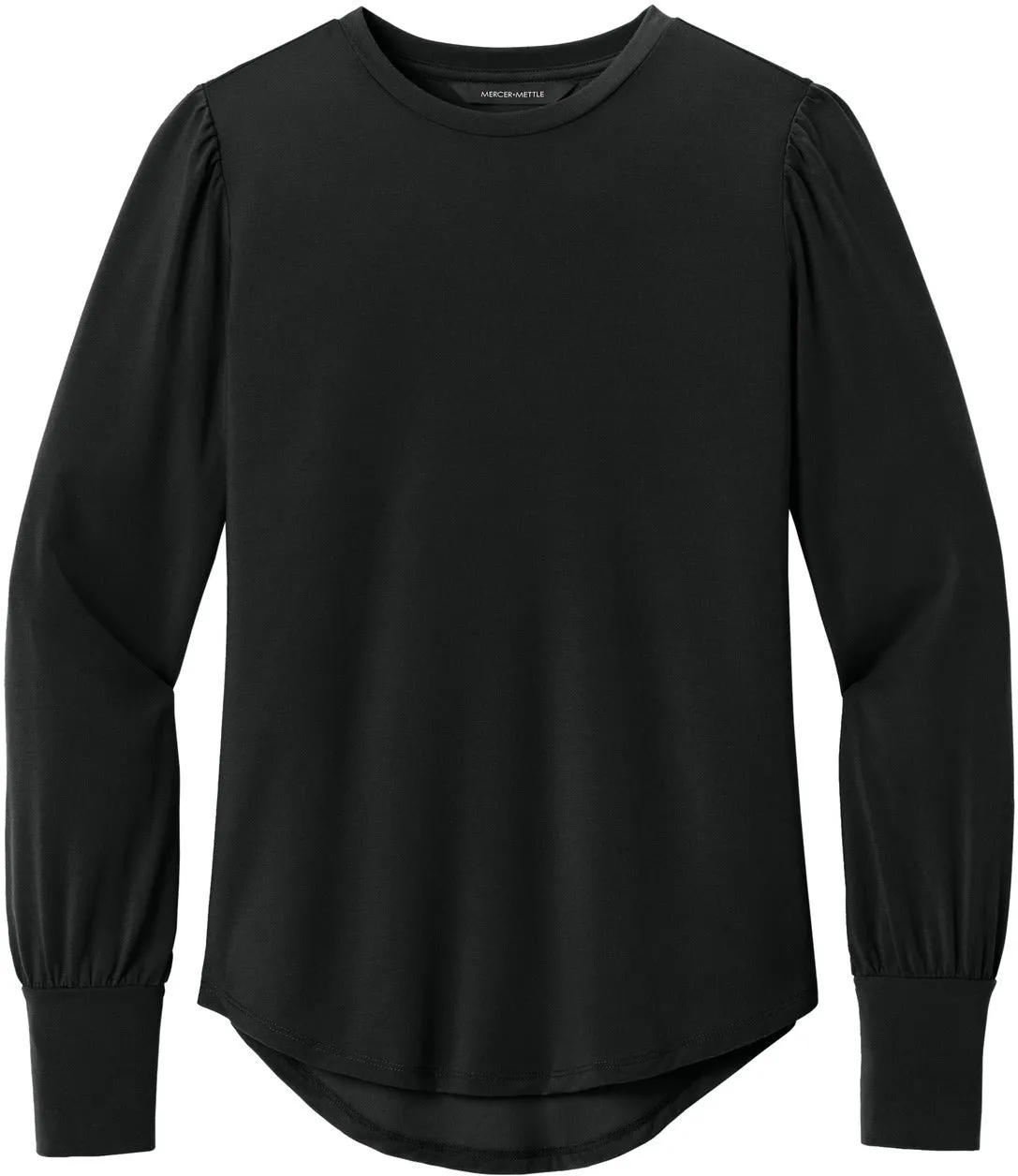 Mercer Mettle Ladies Stretch Jersey Long Sleeve Blouson Top