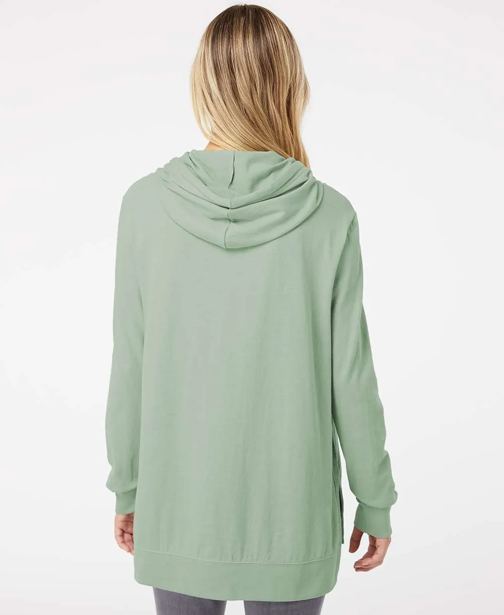 MV Sport Ladies Sueded Jersey Hooded Sweatshirt