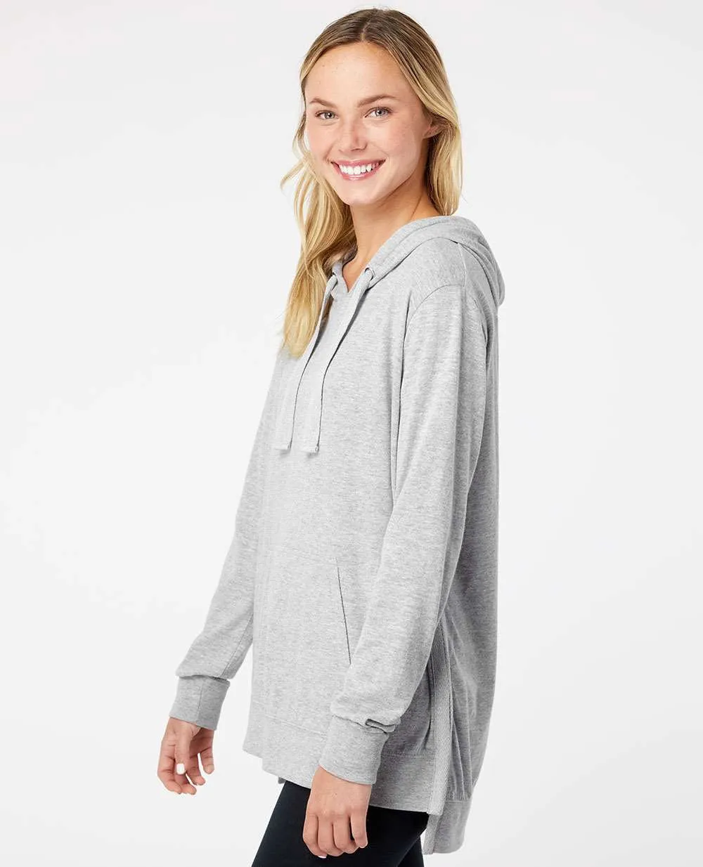 MV Sport Ladies Sueded Jersey Hooded Sweatshirt