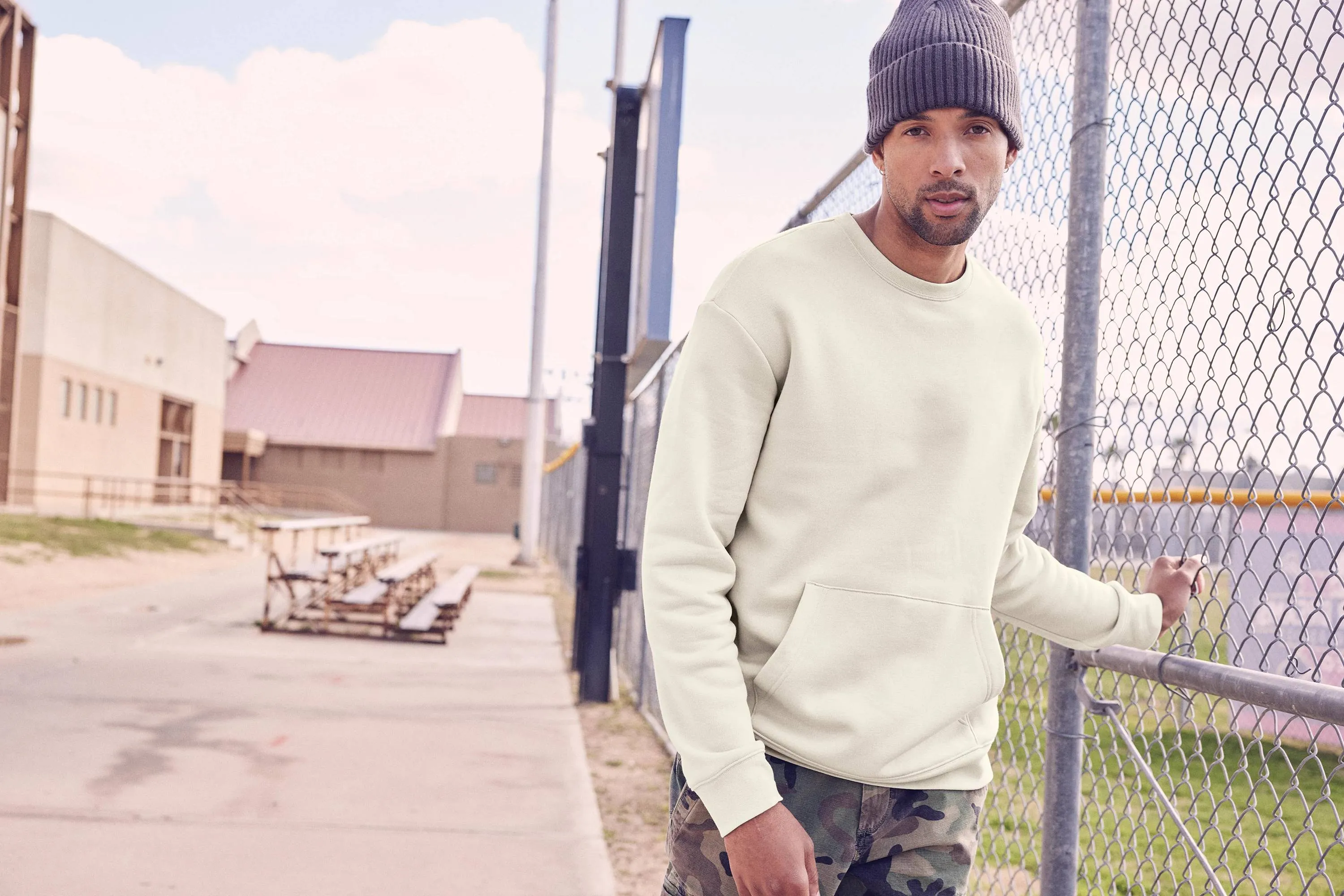 New Era Heritage Fleece Pocket Crew