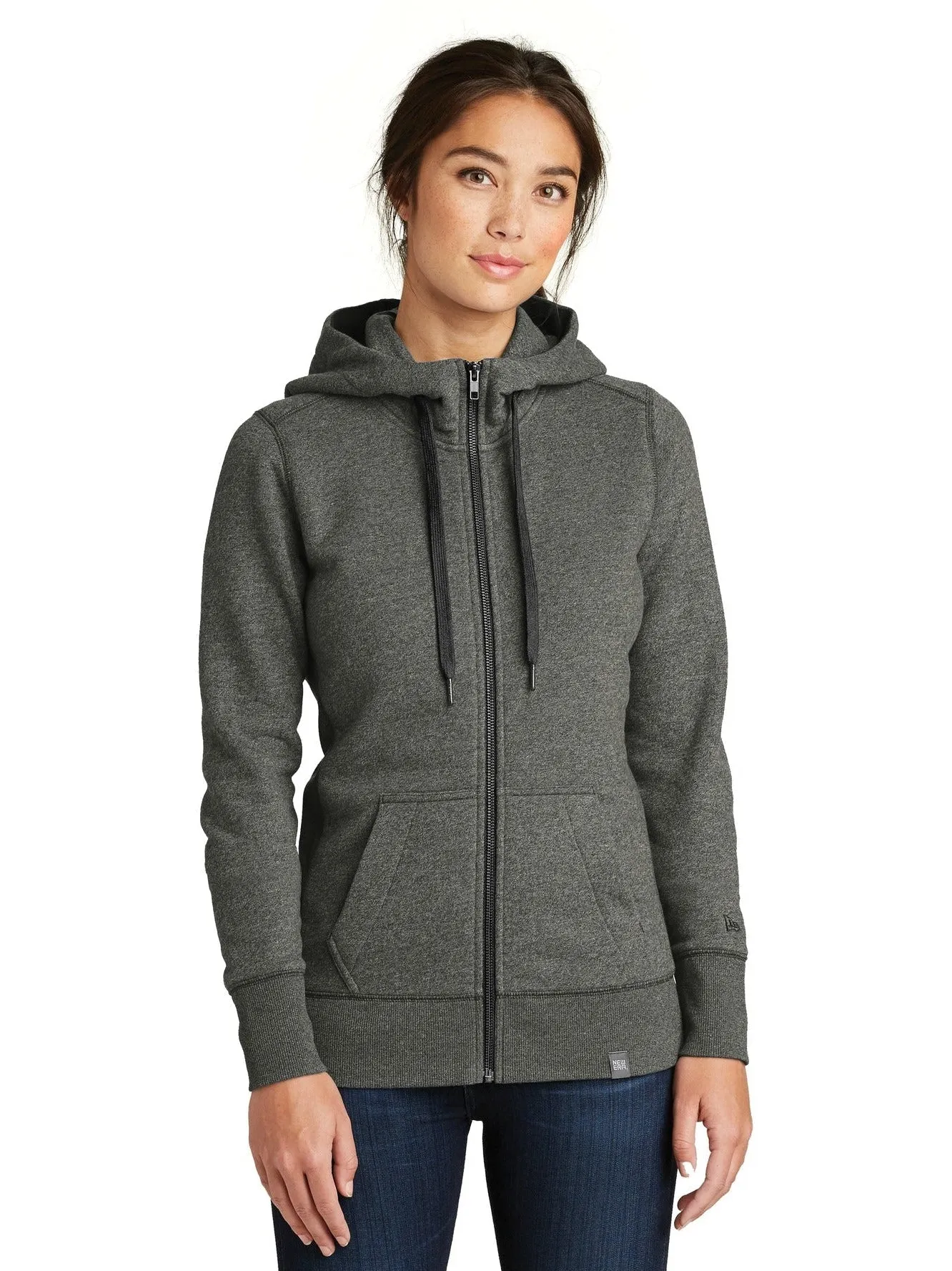 New Era Ladies French Terry Full-Zip Hoodie