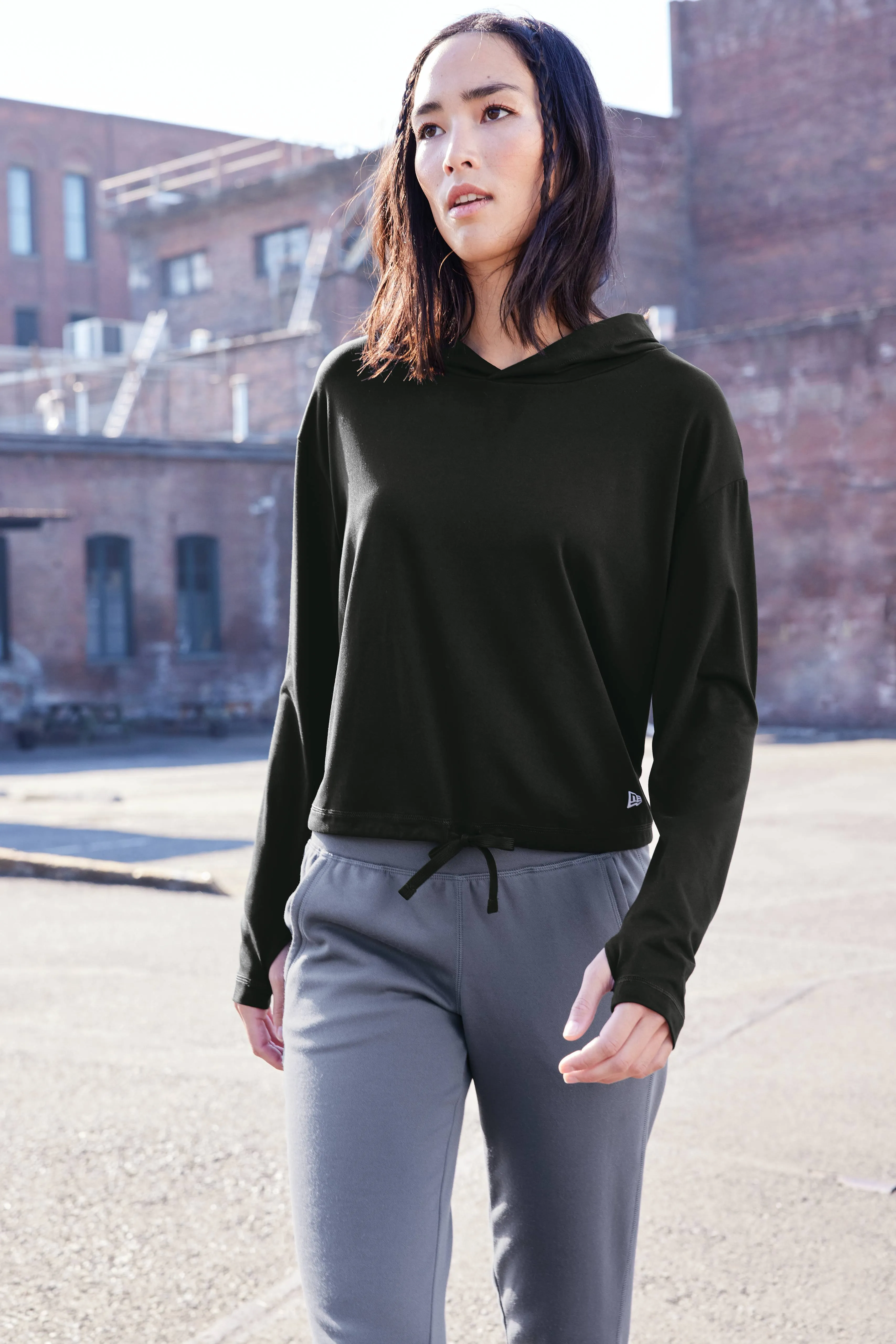 New Era Ladies Power Long Sleeve Hoodie