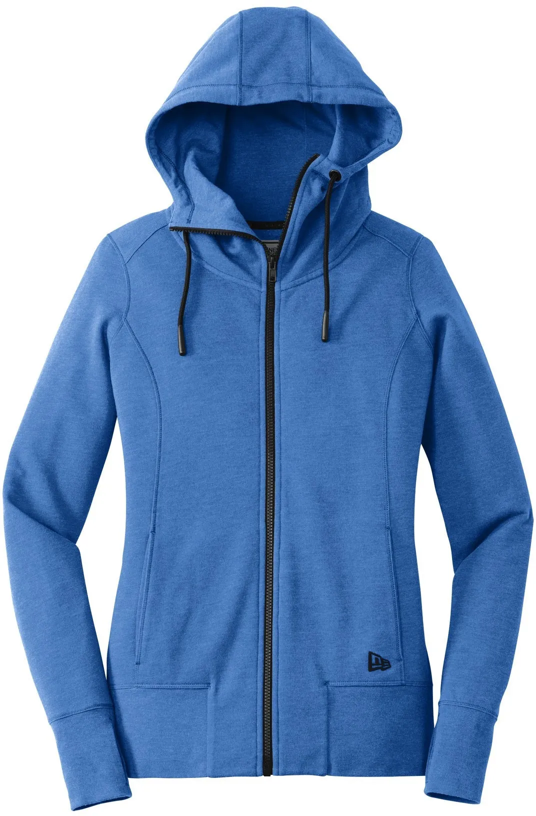 New Era Ladies Tri-Blend Fleece Full-Zip Hoodie