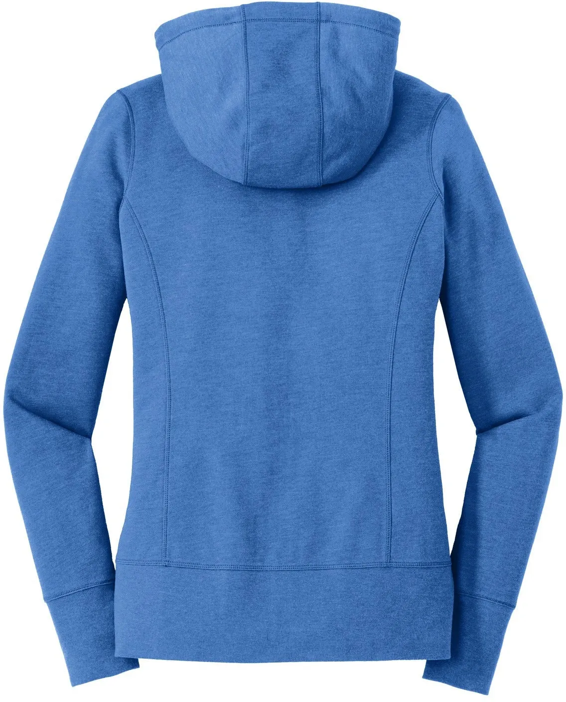 New Era Ladies Tri-Blend Fleece Full-Zip Hoodie