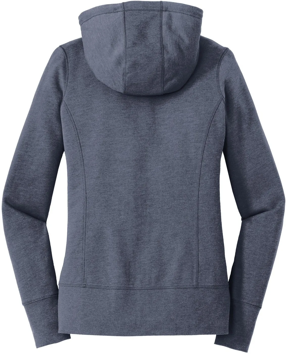 New Era Ladies Tri-Blend Fleece Full-Zip Hoodie