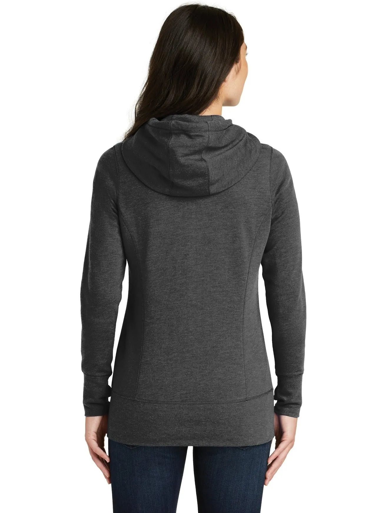 New Era Ladies Tri-Blend Fleece Full-Zip Hoodie