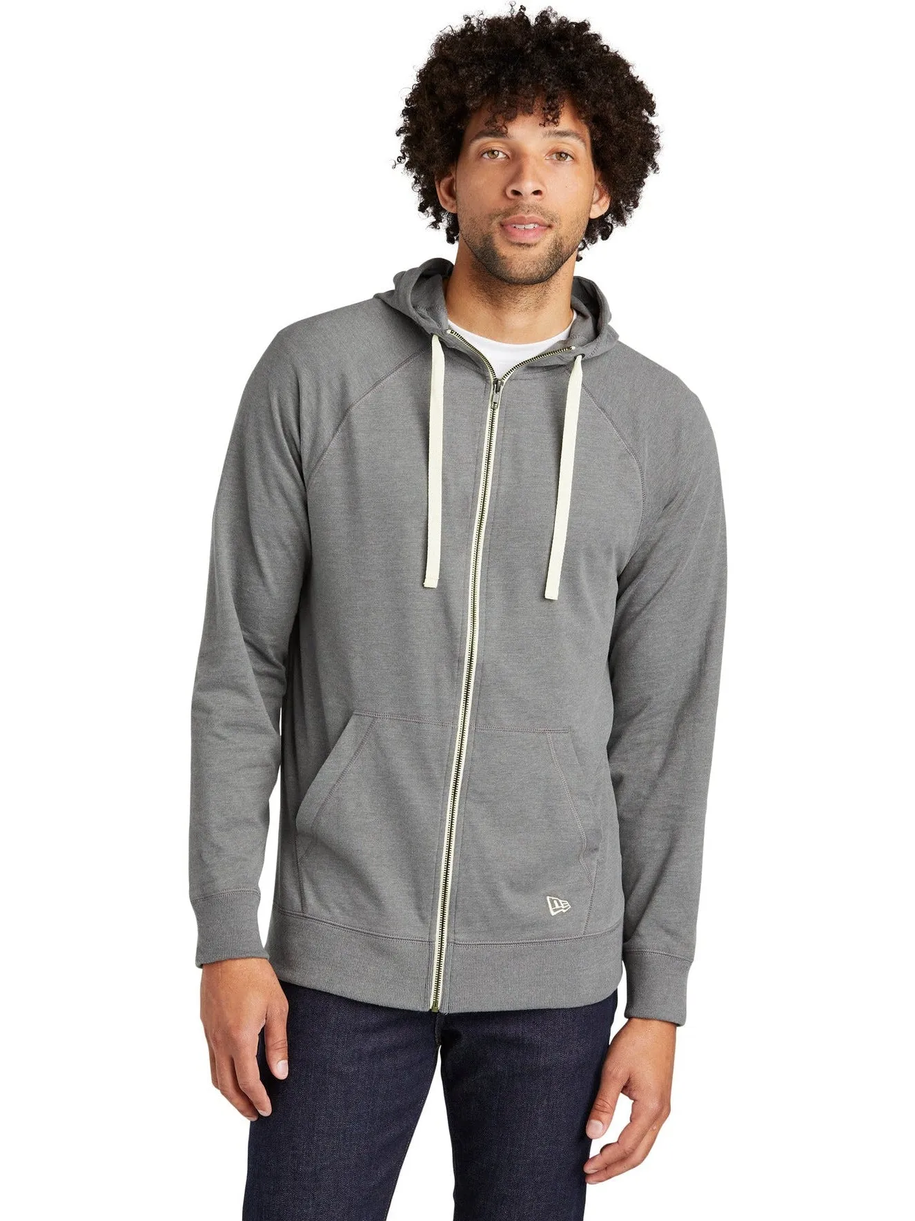 New Era Sueded Cotton Full-Zip Hoodie