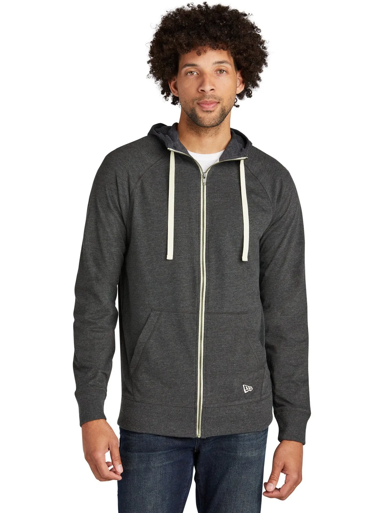 New Era Sueded Cotton Full-Zip Hoodie