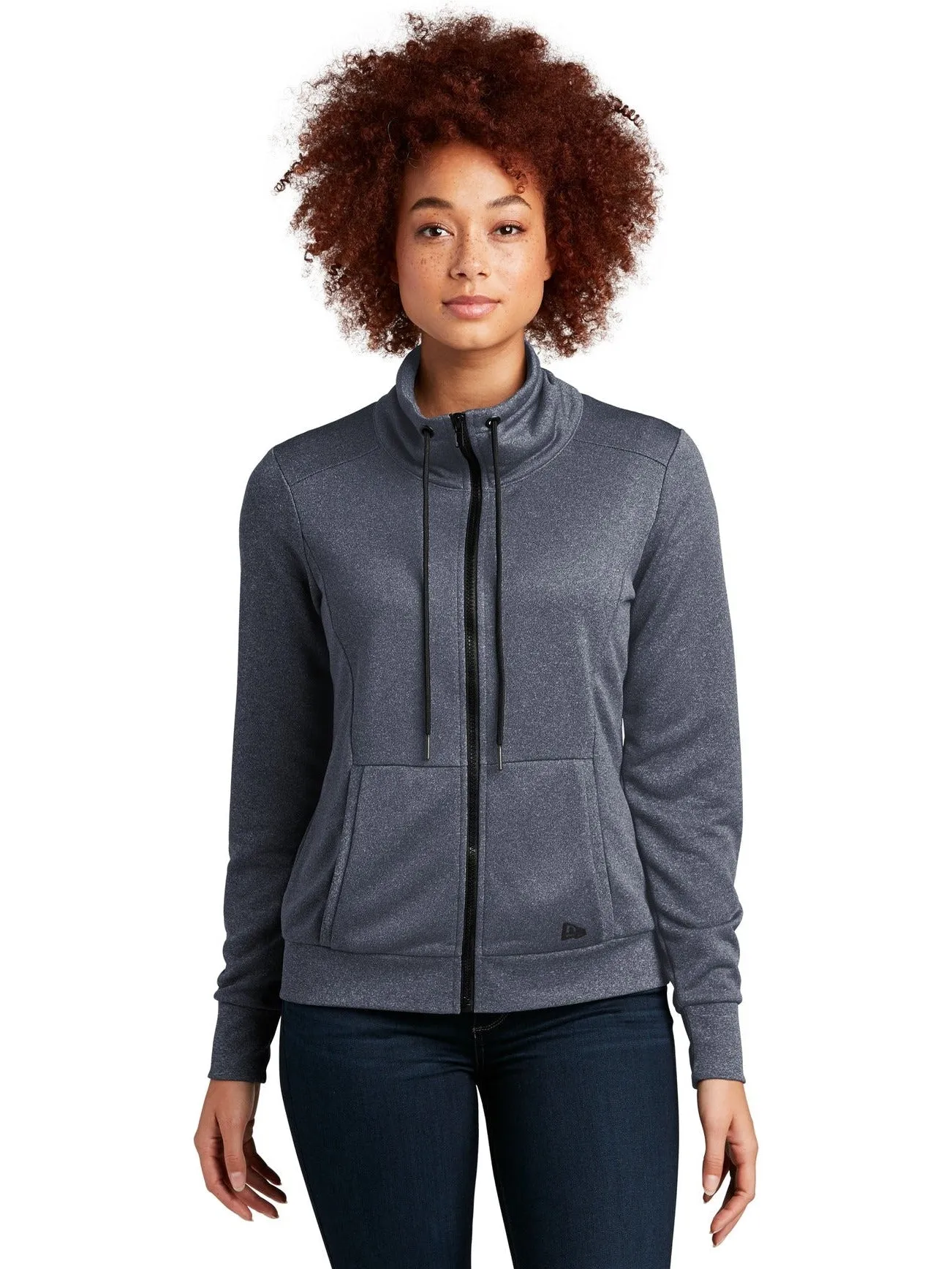 New EraLadies Performance Terry Full-Zip Cowl