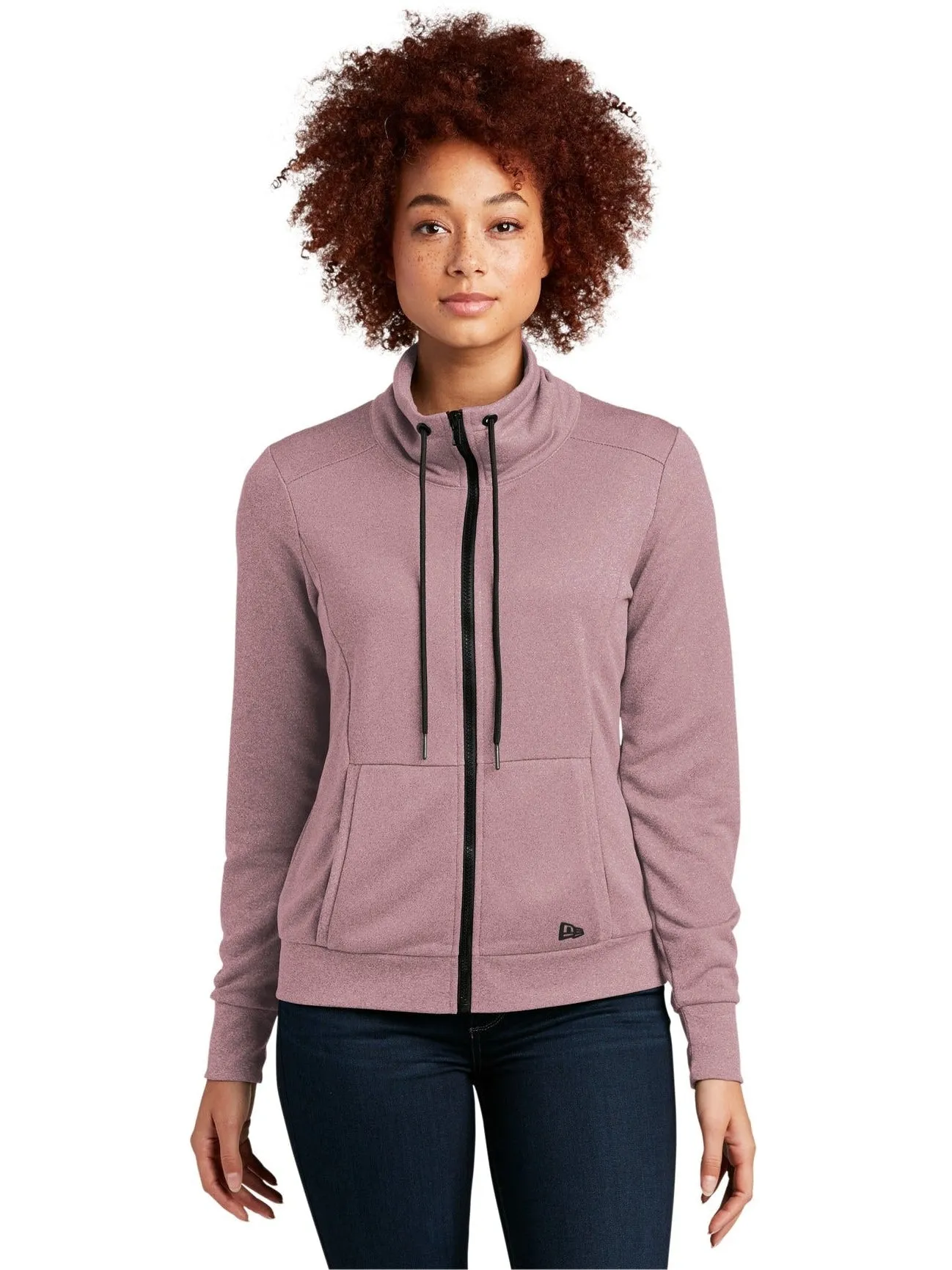 New EraLadies Performance Terry Full-Zip Cowl