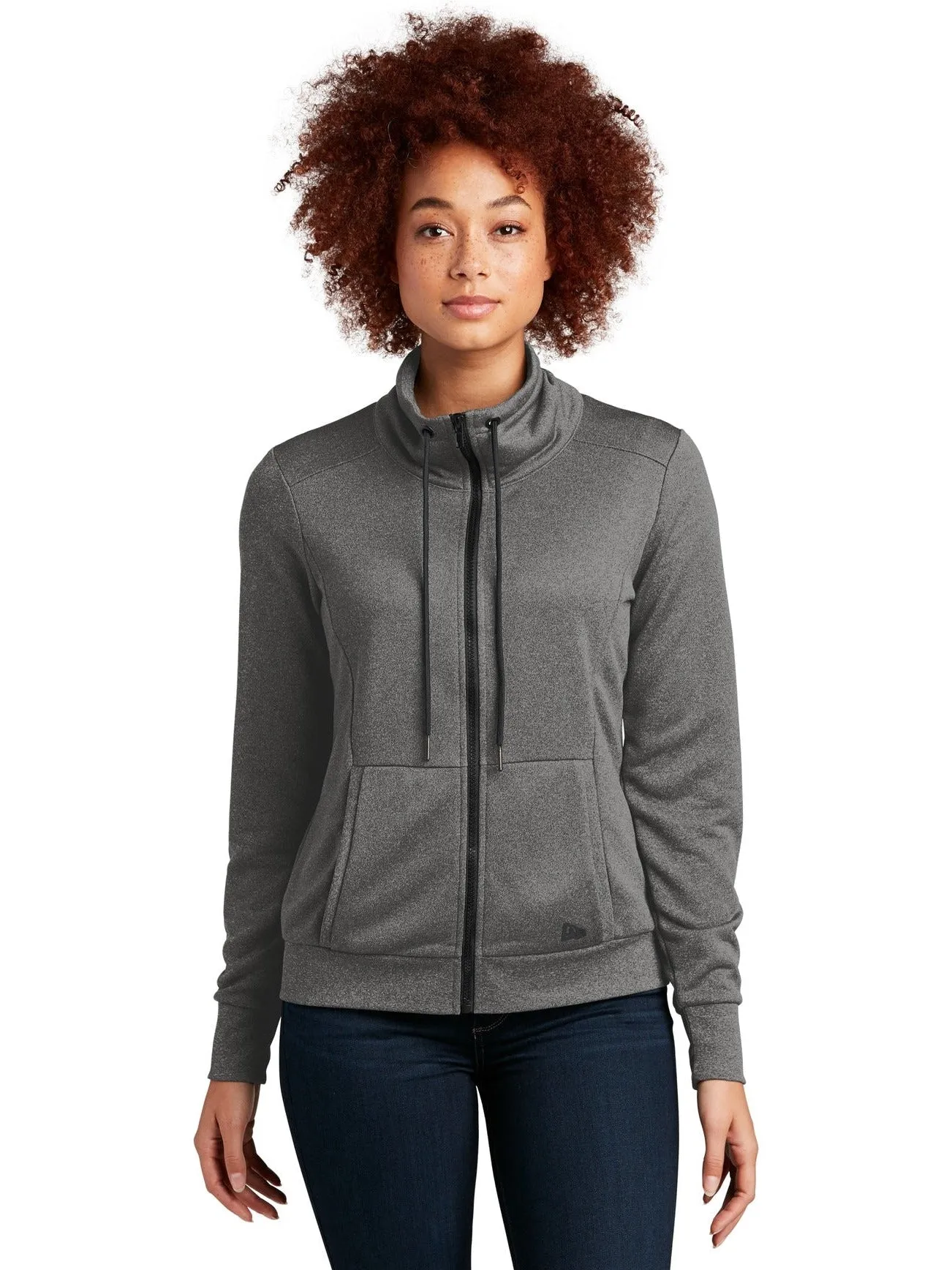 New EraLadies Performance Terry Full-Zip Cowl