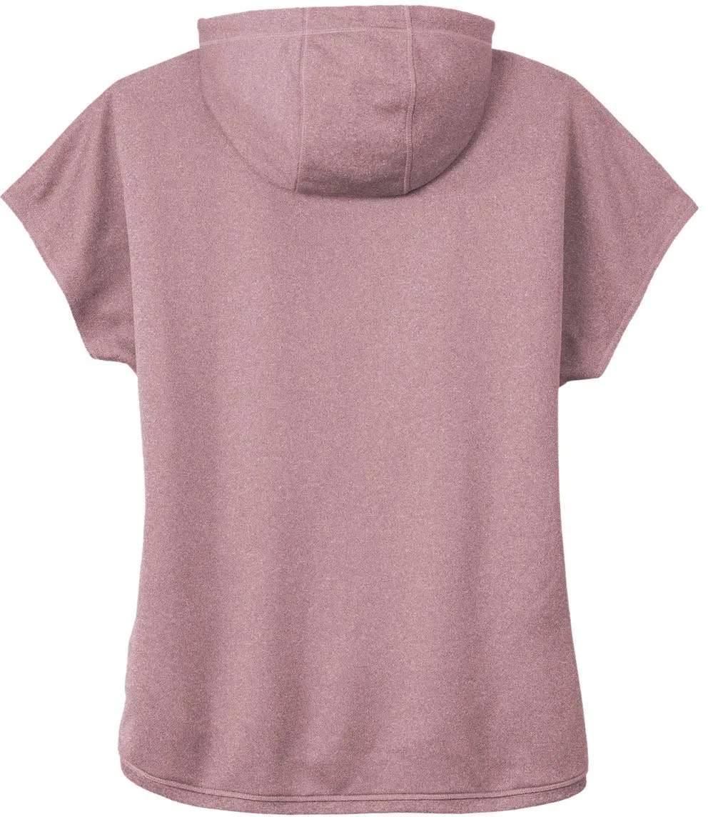 New EraLadies Performance Terry Short Sleeve Hoodie