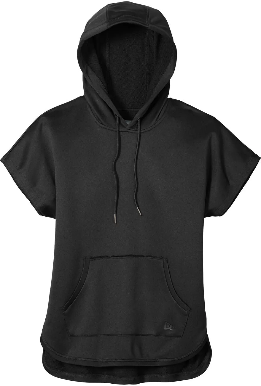 New EraLadies Performance Terry Short Sleeve Hoodie