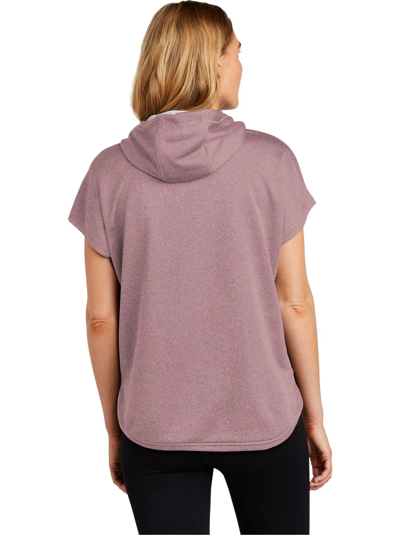 New EraLadies Performance Terry Short Sleeve Hoodie