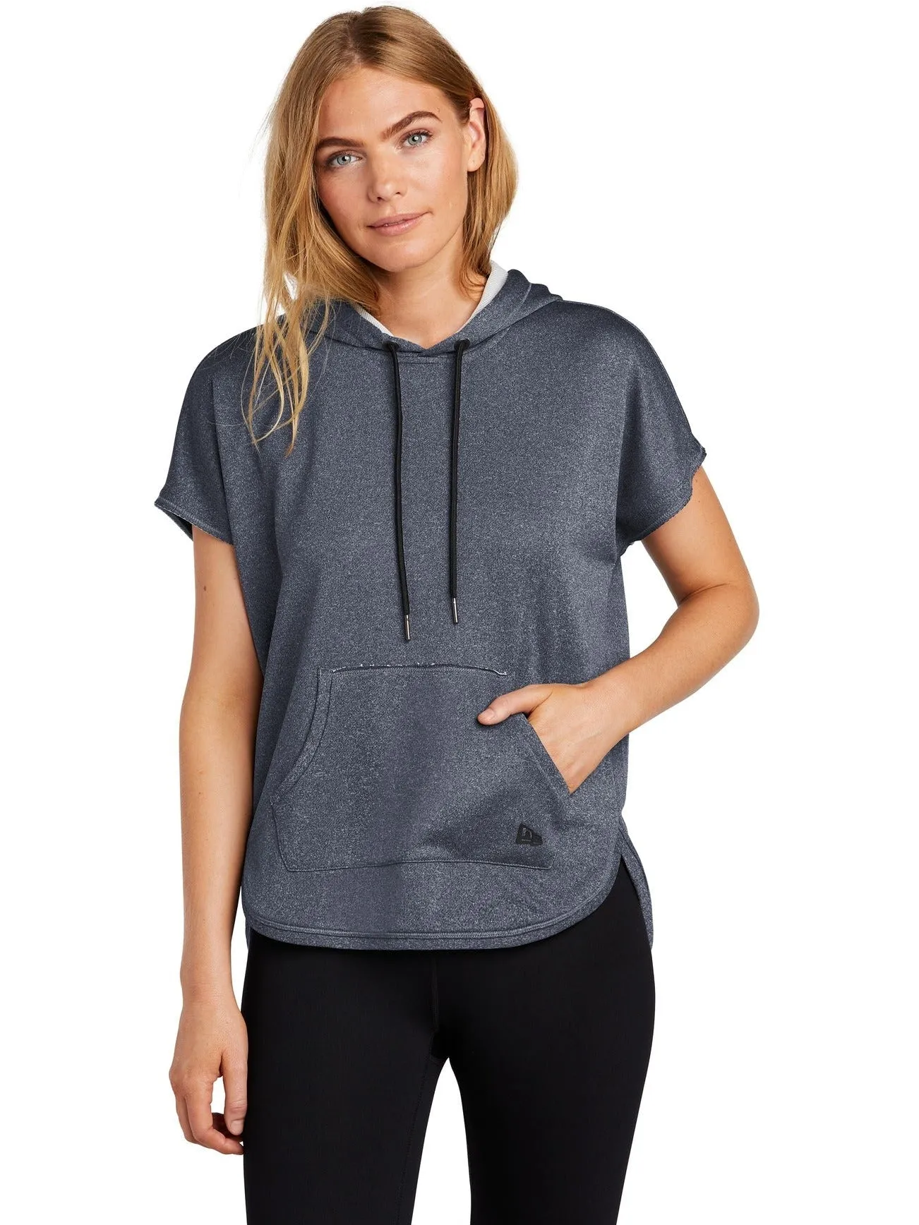 New EraLadies Performance Terry Short Sleeve Hoodie