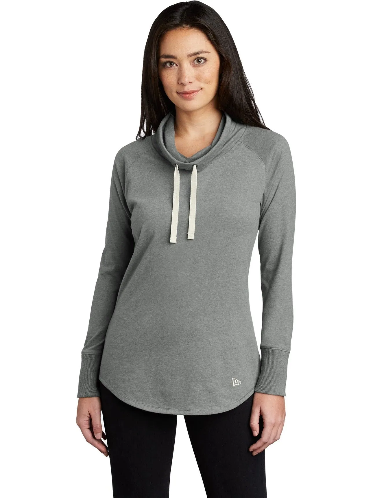 New EraLadies Sueded Cotton Blend Cowl Tee