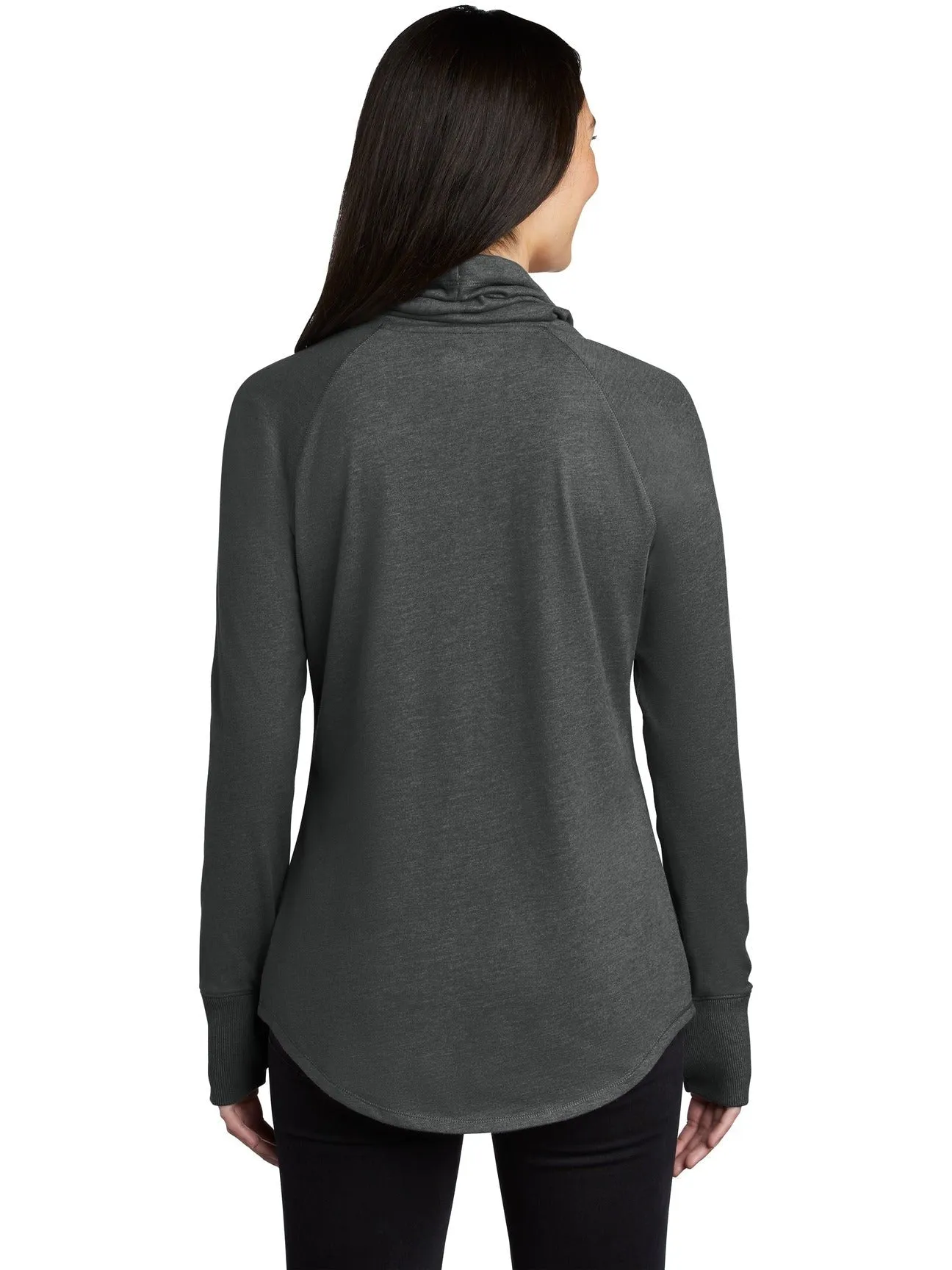 New EraLadies Sueded Cotton Blend Cowl Tee
