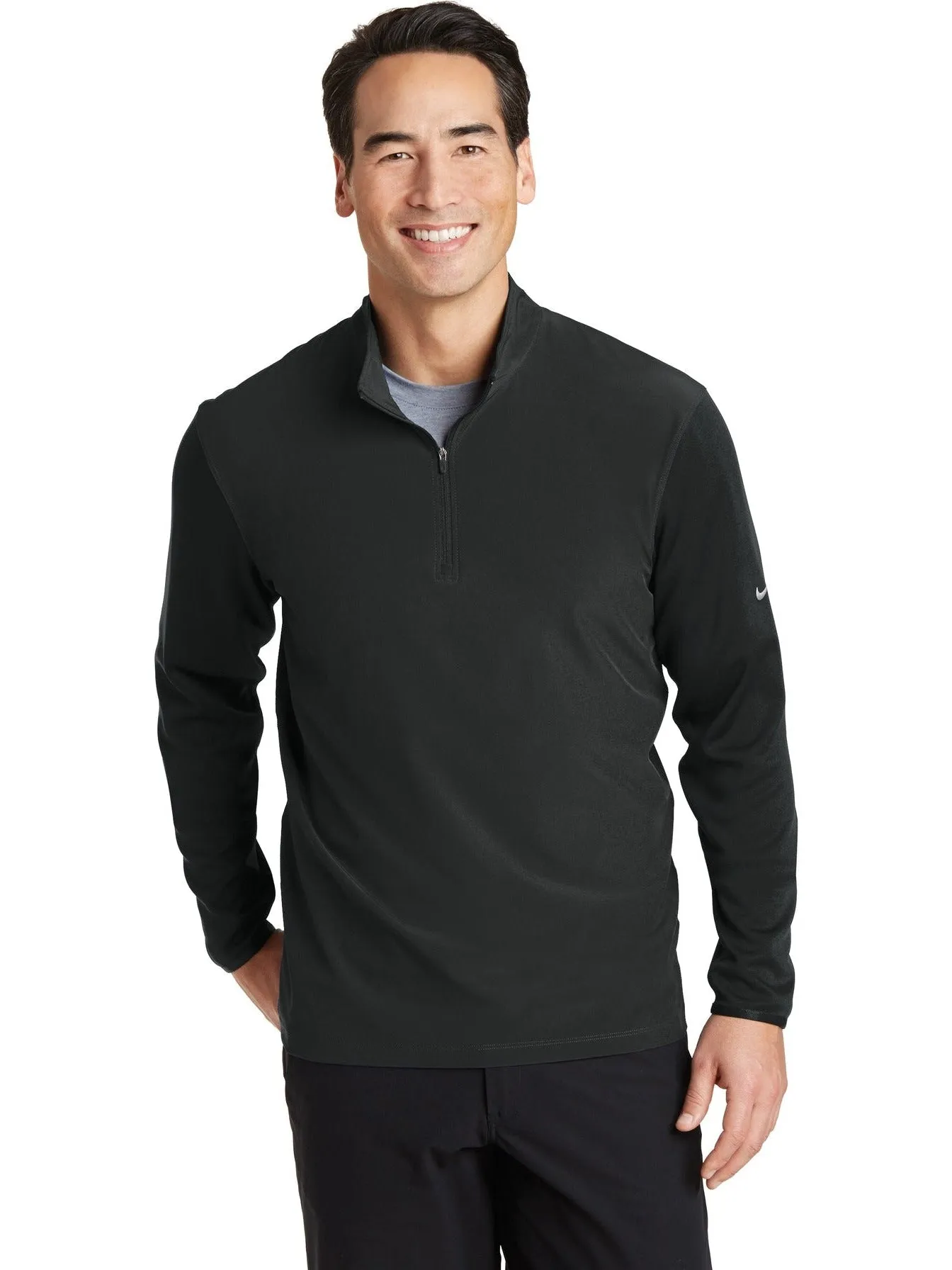 NIKE Dri-FIT Fabric Mix 1/2-Zip Cover-Up