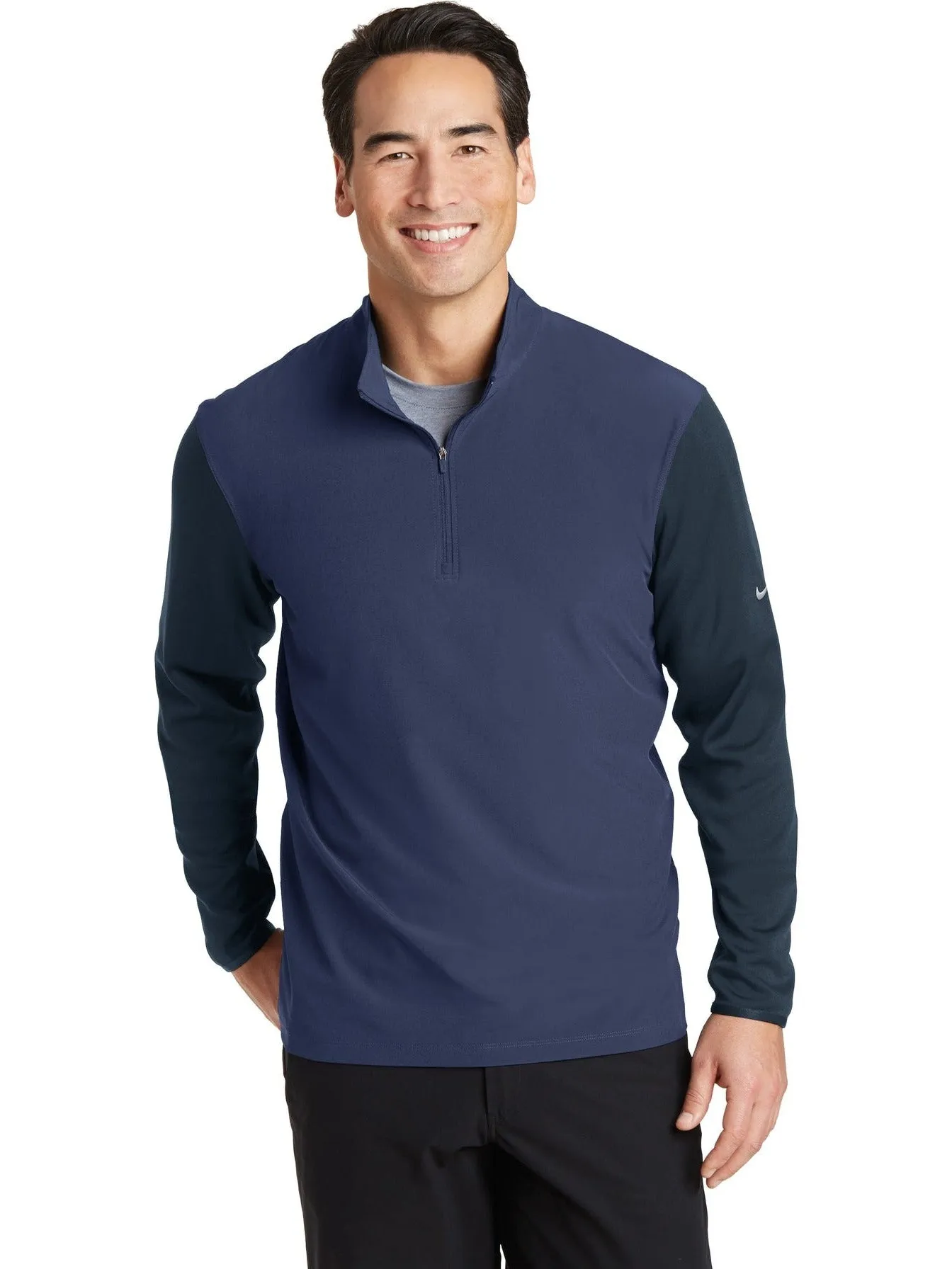 NIKE Dri-FIT Fabric Mix 1/2-Zip Cover-Up