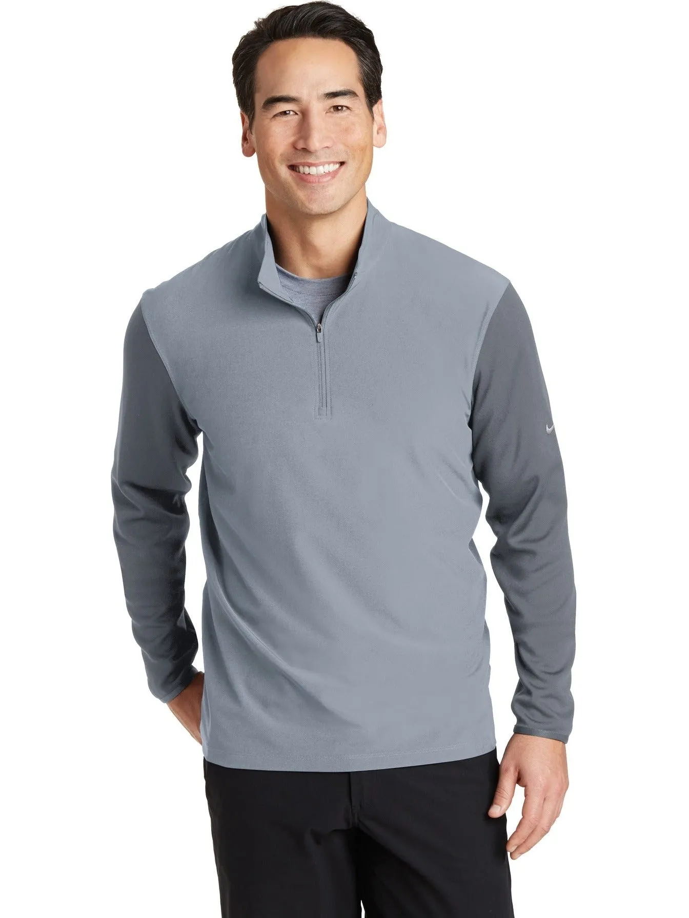 NIKE Dri-FIT Fabric Mix 1/2-Zip Cover-Up