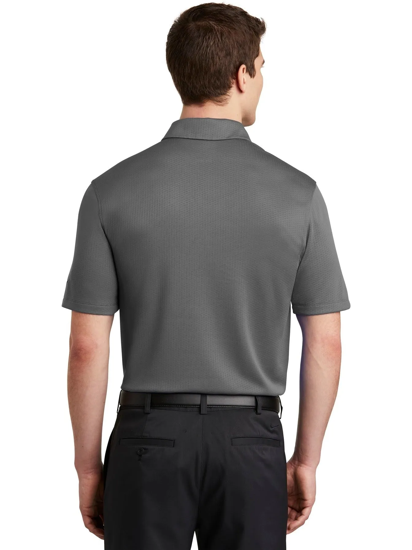 NIKE Dri-FIT Hex Textured Polo