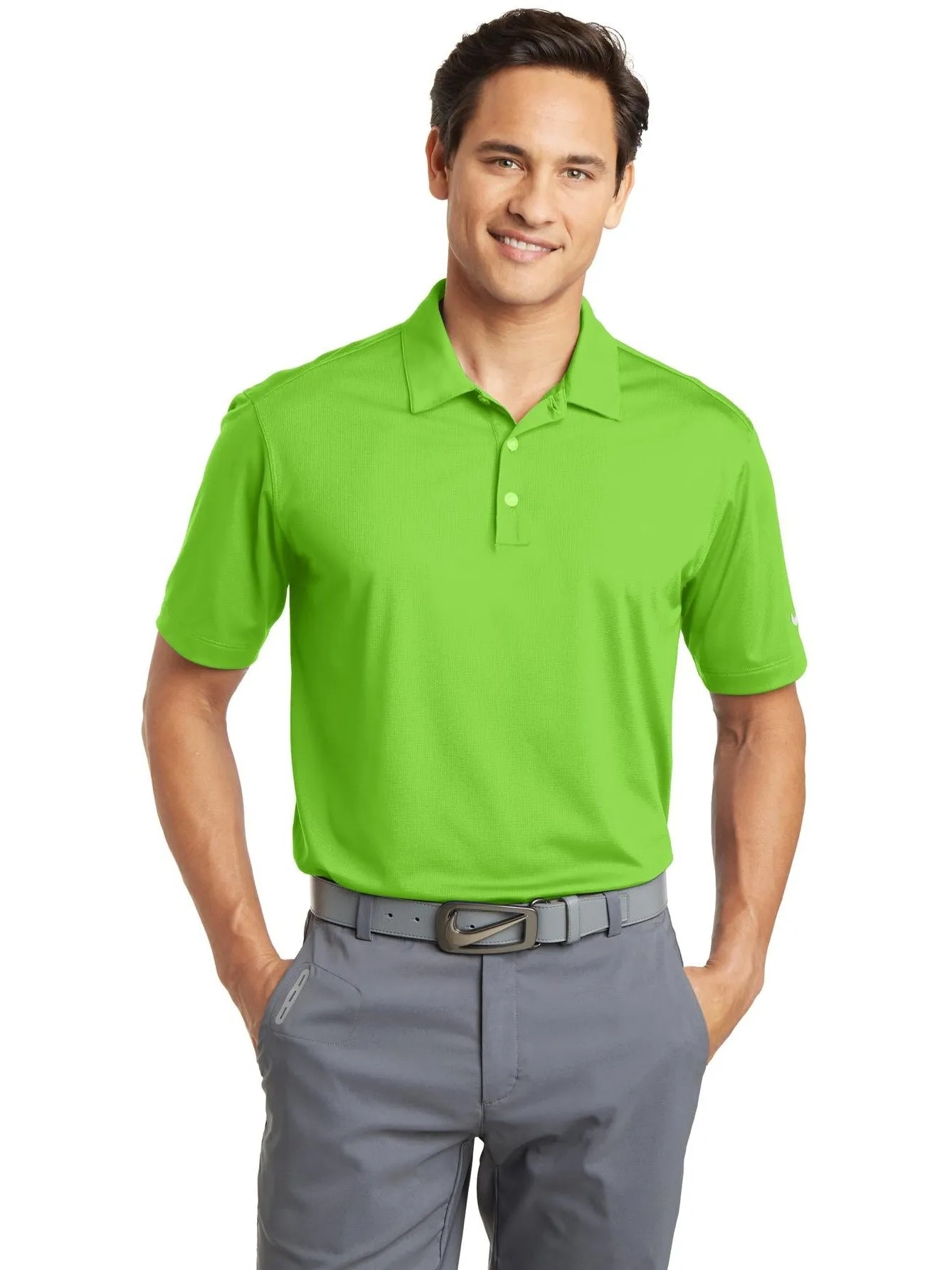 NIKE Dri-FIT Vertical Mesh Polo