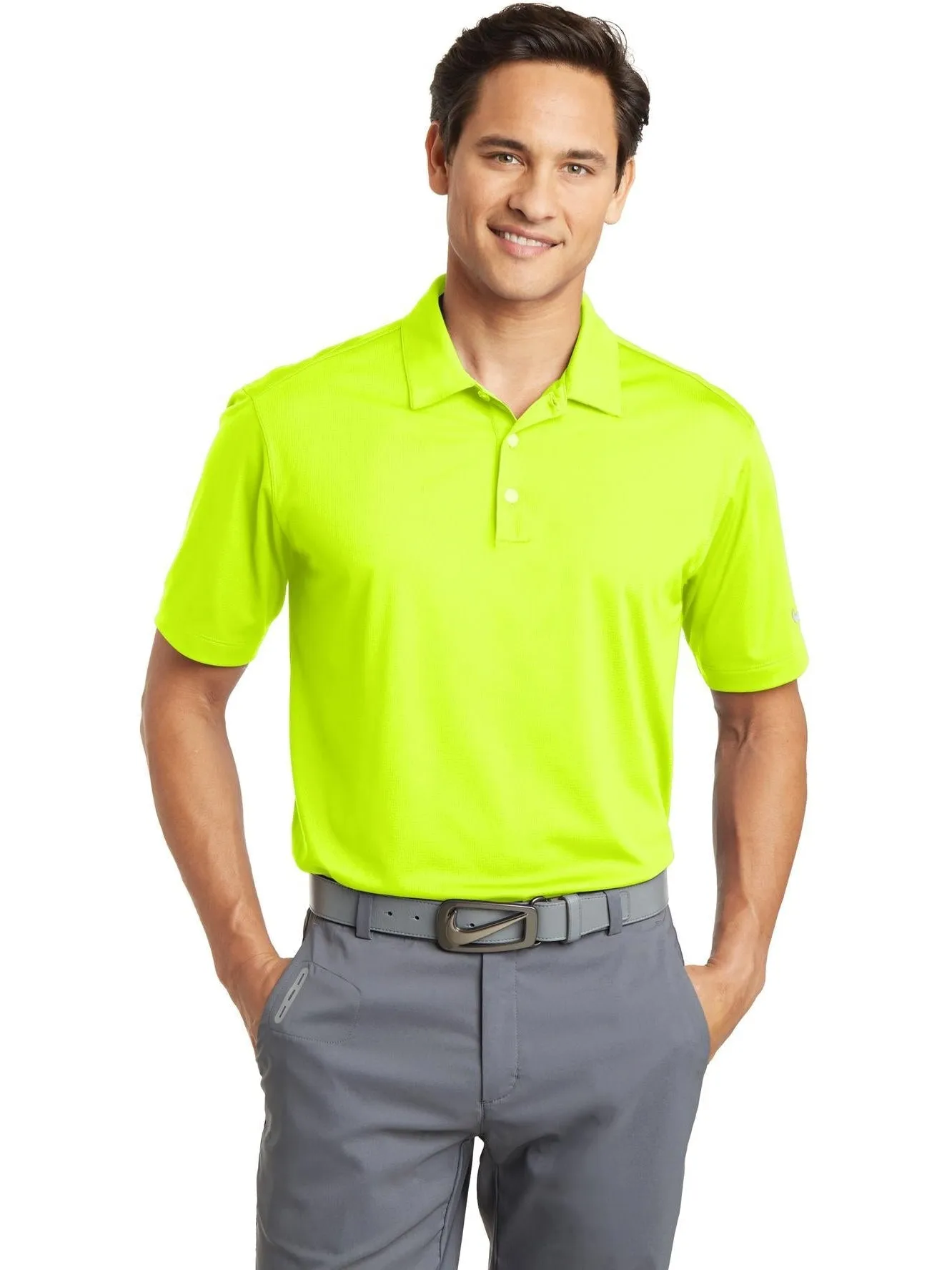 NIKE Dri-FIT Vertical Mesh Polo