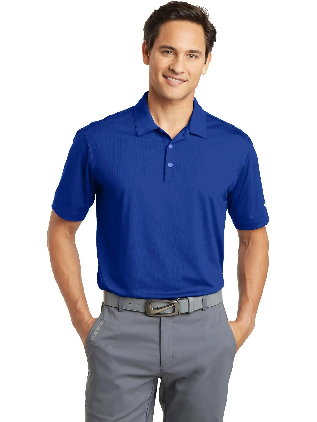NIKE Dri-FIT Vertical Mesh Polo