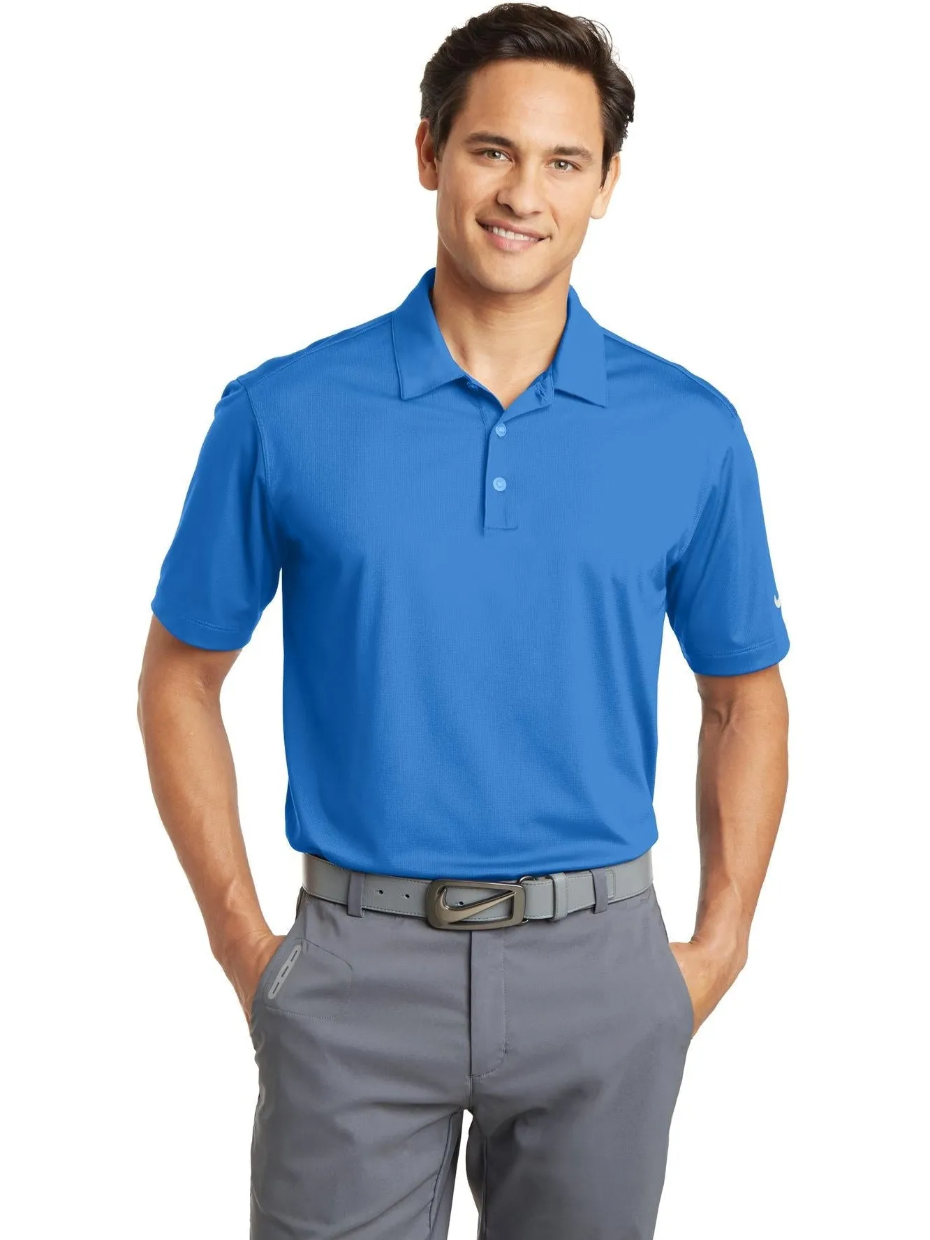 NIKE Dri-FIT Vertical Mesh Polo