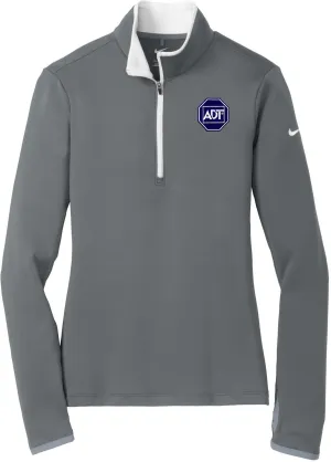 NIKE Ladies Dri-FIT Stretch 1/2-Zip Cover-Up
