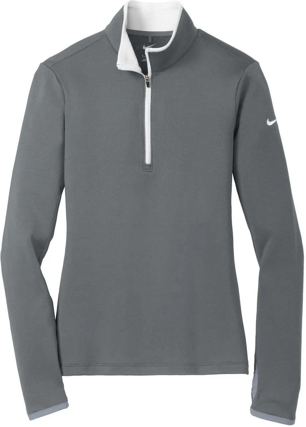 NIKE Ladies Dri-FIT Stretch 1/2-Zip Cover-Up